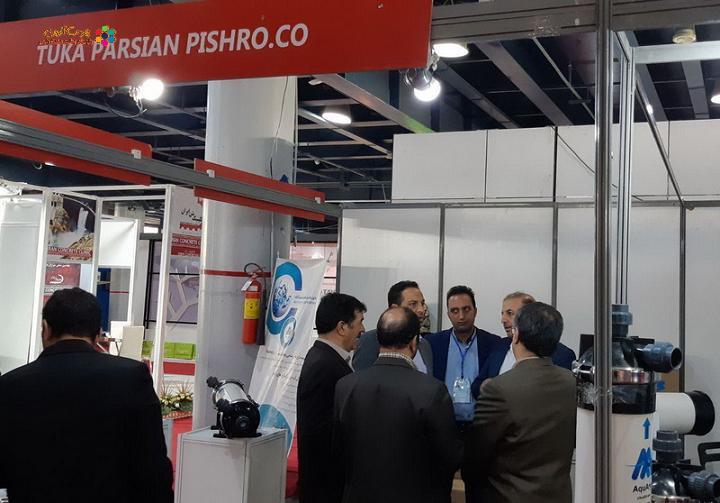 بازدید مدیرعامل شرکت آب و فاضلاب استان اصفهان از غرفه شرکت توکا پارسیان پیشرو